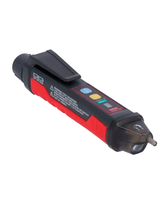 UNI-TREND Detector de voltaje AC sin contacto - Modo de alto y bajo vo