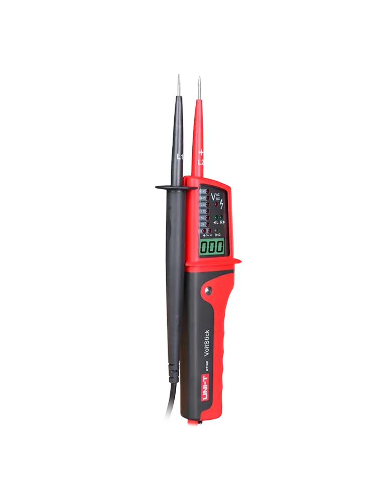 UNI-TREND Medidor de voltaje tipo lápiz con display LCD - Medición de