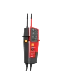 UNI-TREND Detector de voltaje AC/DC - Display LED - Modo de alto y baj