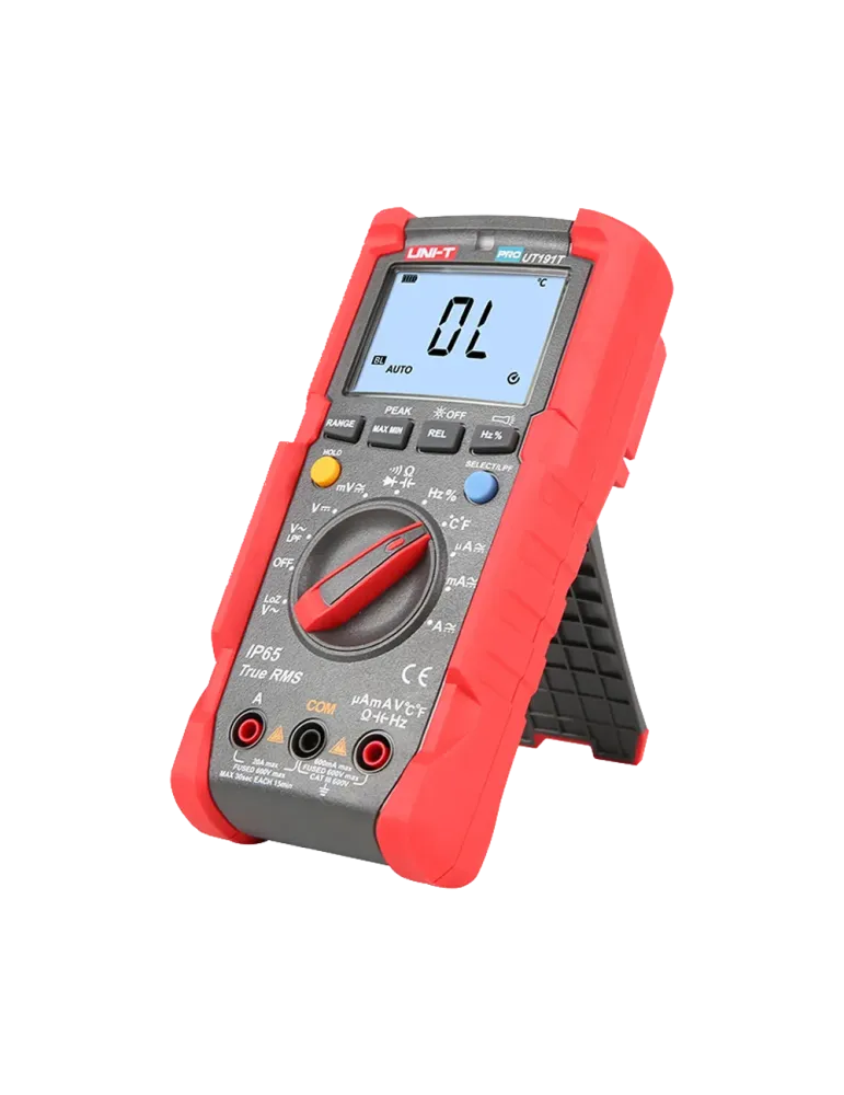 UNI-TREND Multímetro digital Industrial True RMS - IP65 y resistente a
