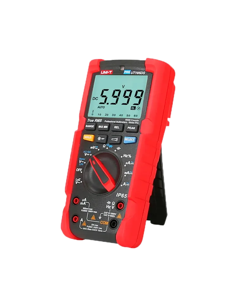 UNI-TREND Multímetro digital industrial True RMS - IP65 y resistente a