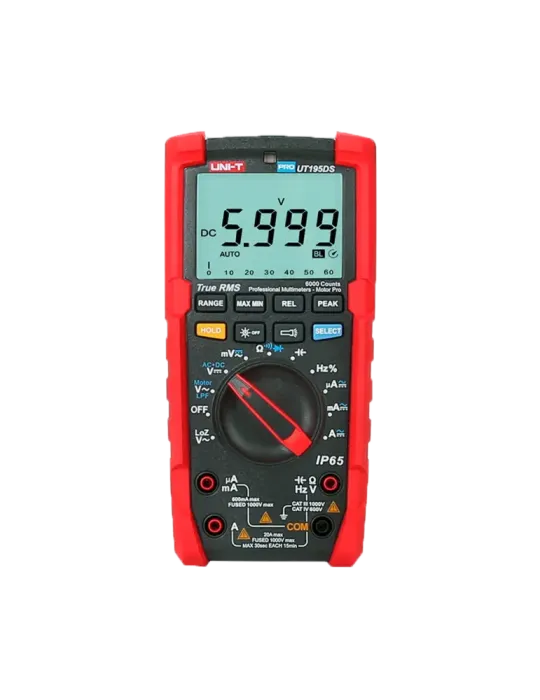 UNI-TREND Multímetro digital industrial True RMS - IP65 y resistente a