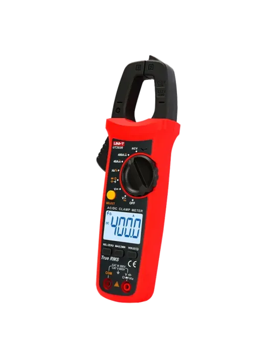 UNI-TREND Pinza amperimétrica - Medición en DC hasta 600V y 400A - Med
