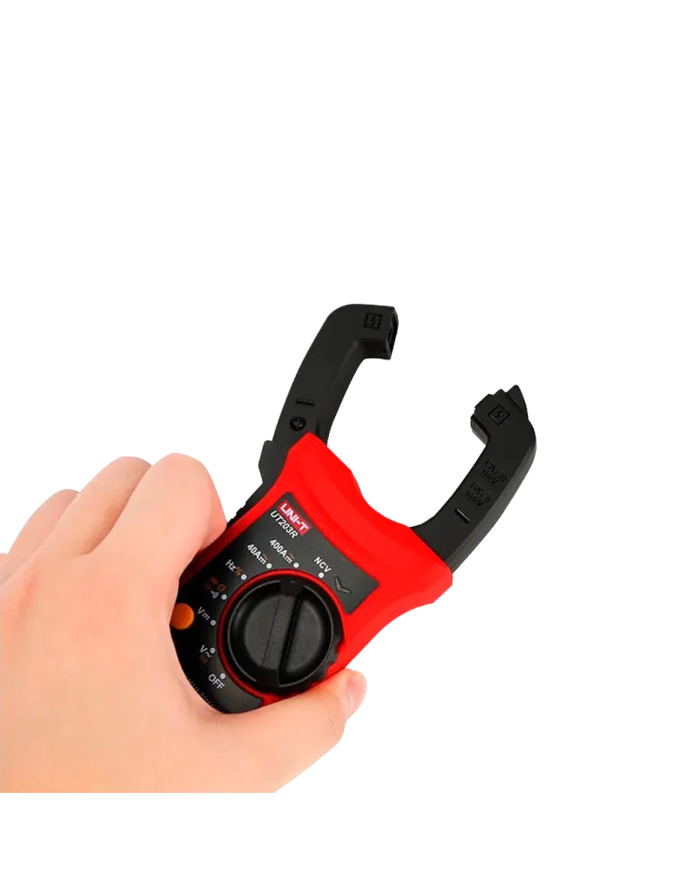 UNI-TREND Pinza amperimétrica - Medición en DC hasta 600V y 400A - Med