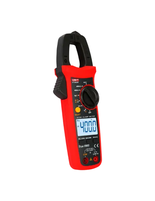 UNI-TREND Pinza amperimétrica - Medición en DC hasta 600V y 400A - Med