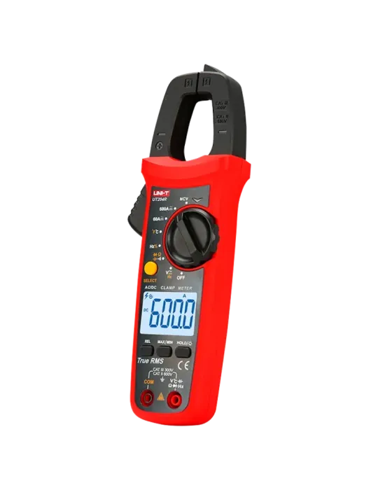 UNI-TREND Pinza amperimétrica - Medición en DC hasta 600V y 600A - Med