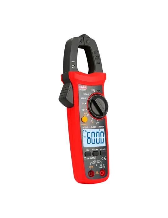UNI-TREND Pinza amperimétrica - Medición en DC hasta 600V y 600A - Med