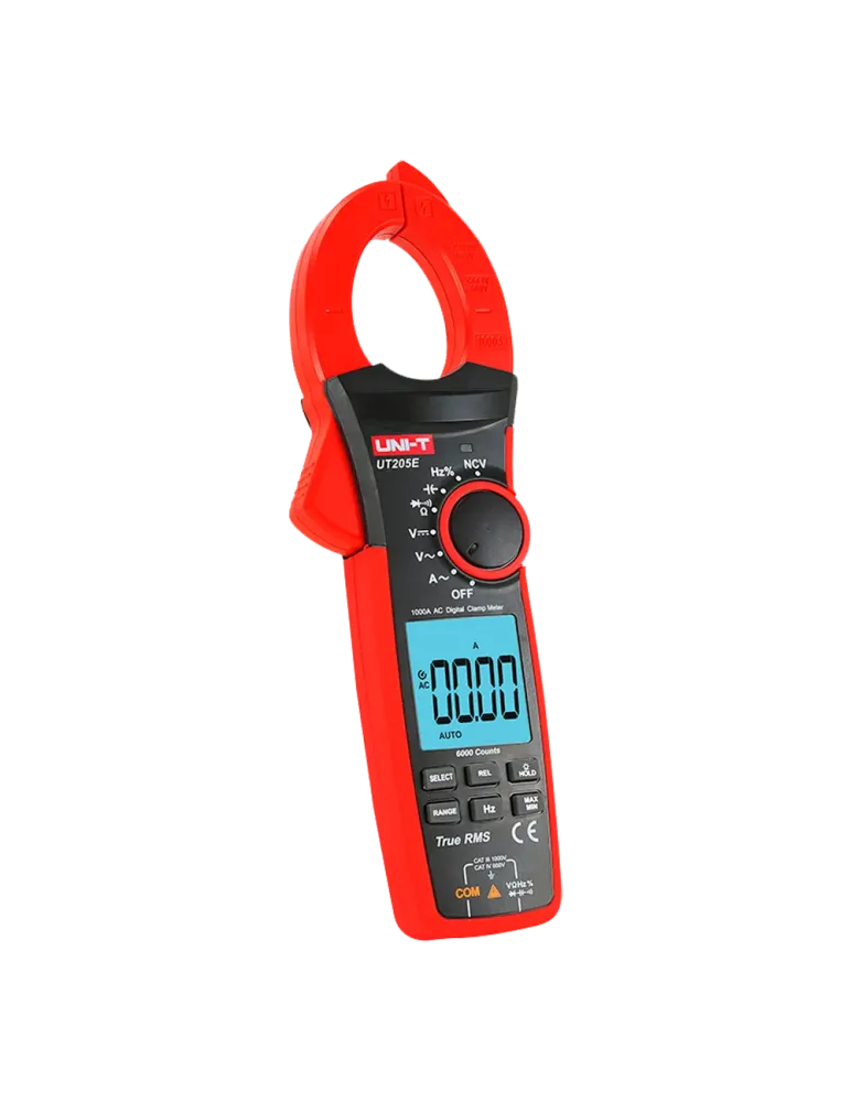 UNI-TREND Pinza amperimétrica LCD - Medición en DC hasta 1000V - Medic