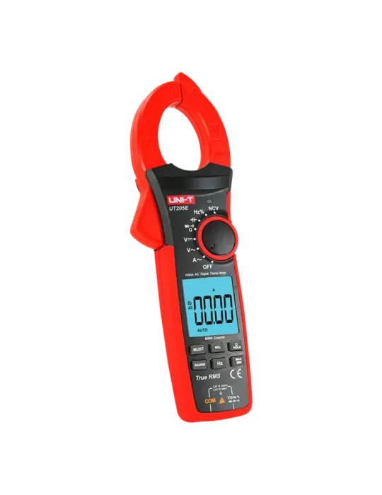 UNI-TREND Pinza amperimétrica LCD - Medición en DC hasta 1000V - Medic