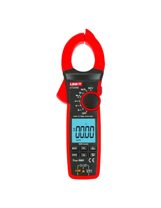 UNI-TREND Pinza amperimétrica LCD - Medición en DC hasta 1000V - Medic