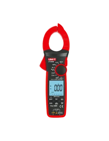 UNI-TREND Pinza amperimétrica LCD - Medición en DC hasta 1000V - Medic