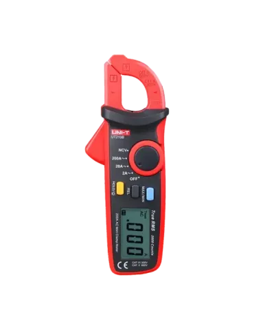 UNI-TREND Mini pinza amperimétrica - Pantalla LED - Medición AC hasta