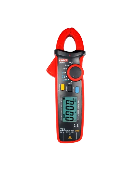 UNI-TREND Mini pinza amperimétrica - Medición en DC y AC hasta 600V y