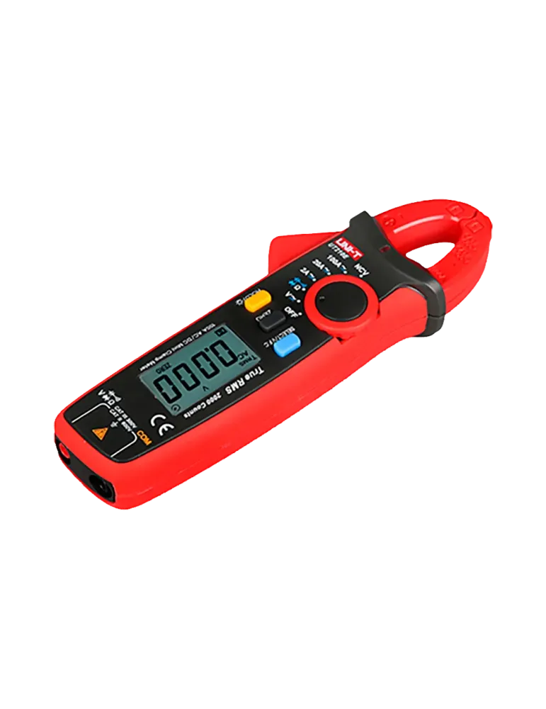 UNI-TREND Mini pinza amperimétrica - Medición en DC y AC hasta 600V y
