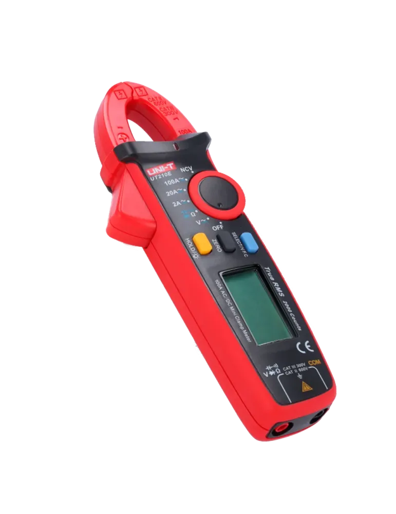 UNI-TREND Mini pinza amperimétrica - Medición en DC y AC hasta 600V y