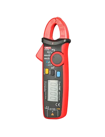 UNI-TREND Mini pinza amperimétrica - Medición en DC y AC hasta 600V y