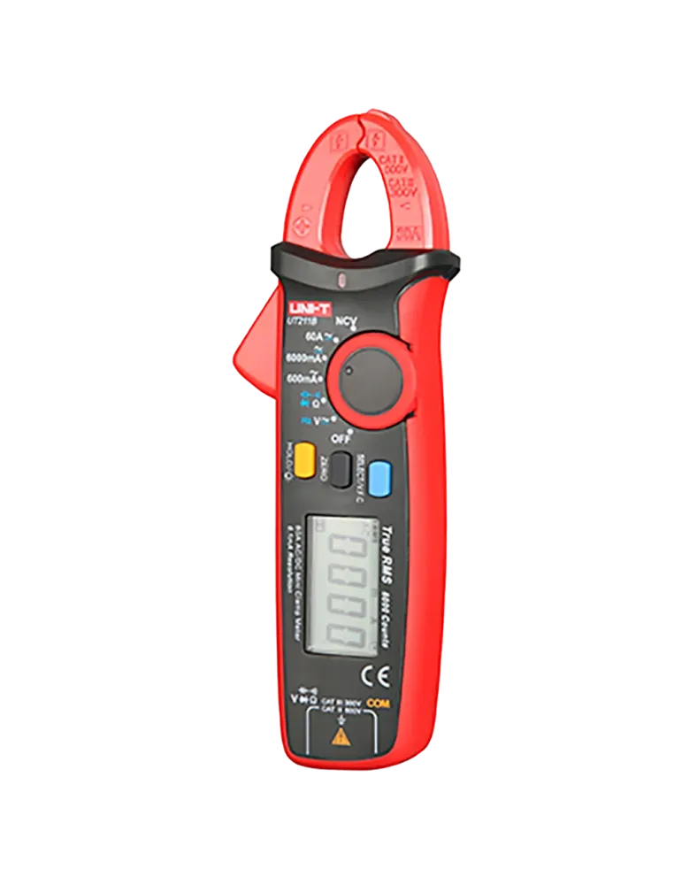UNI-TREND Mini pinza amperimétrica - Medición en DC y AC hasta 600V y