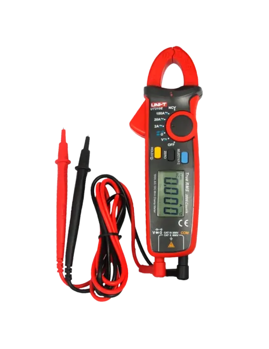UNI-TREND Mini pinza amperimétrica - Medición en DC y AC hasta 600V y