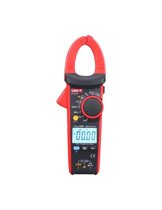 UNI-TREND Pinza amperimétrica LCD - Medición en DC hasta 1000V - Medic