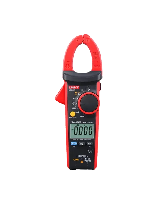 UNI-TREND Pinza amperimétrica LCD - Medición en DC hasta 1000V - Medic