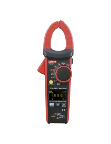 UNI-TREND Pinza amperimétrica LCD - Medición en DC hasta 1000V y 600A