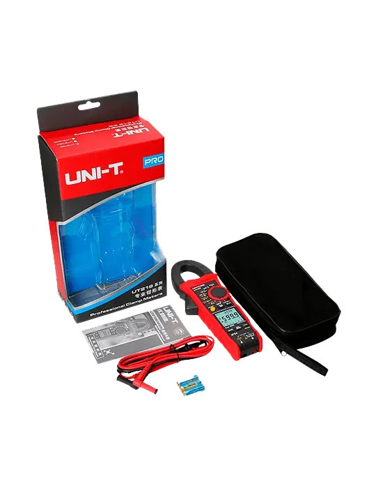 UNI-TREND Pinza amperimétrica - Medición en DC hasta 1000V y 600A - Me