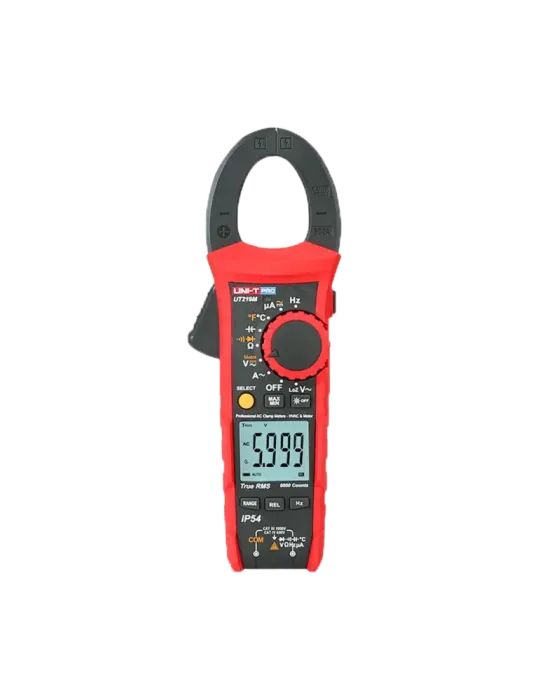 UNI-TREND Pinza amperimétrica - Medición en DC hasta 1000V - Medición