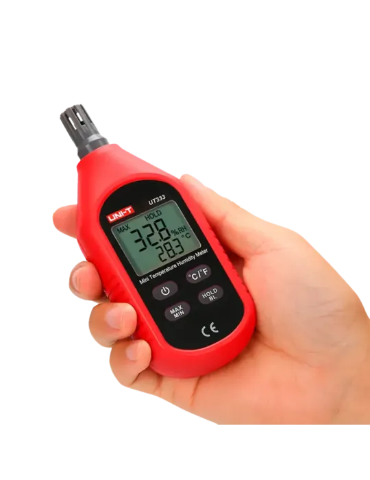 UNI-TREND Medidor de condiciones ambientales - Medición de temperatura