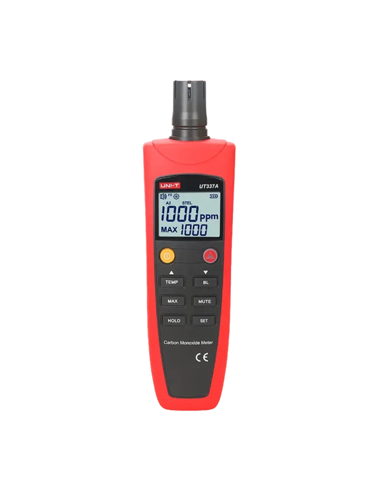 UNI-TREND Medidor de monóxido de carbono (CO) - Incorpora sensor elect