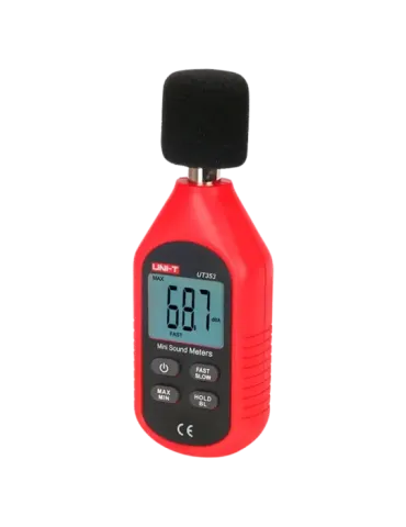 UNI-TREND Medidor de nivel de sonido - Capta ruido hasta 130 dB con rá