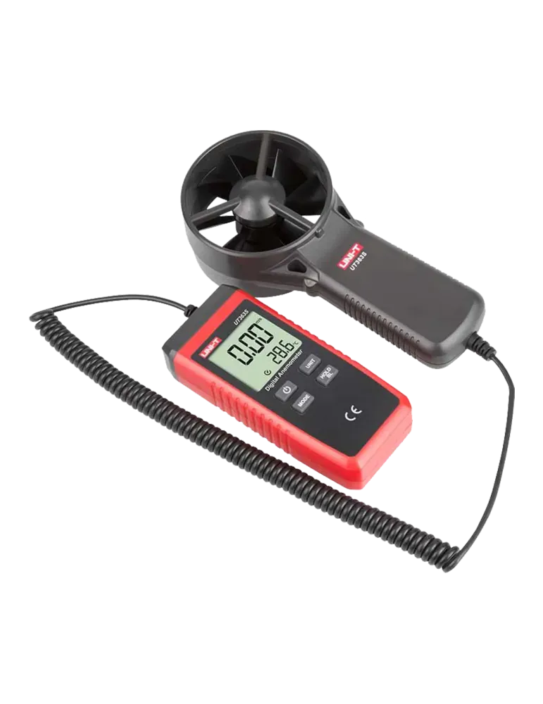 UNI-TREND Anemómetro tipo Split - Sensor de velocidad del viento de al