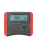 UNI-TREND Medidor de resistencia a tierra - Display LCD - Medición de