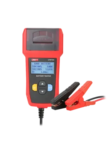 UNI-TREND Tester de baterías - Mide capacidad, voltaje, resistencia y