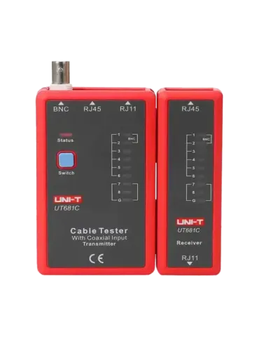 UNI-TREND Tester de cables - Comprobación de estado cables RJ45/RJ11/B