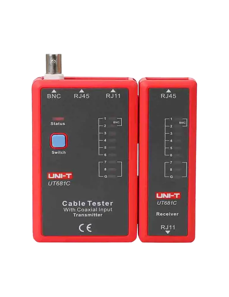 UNI-TREND Tester de cables - Comprobación de estado cables RJ45/RJ11/B