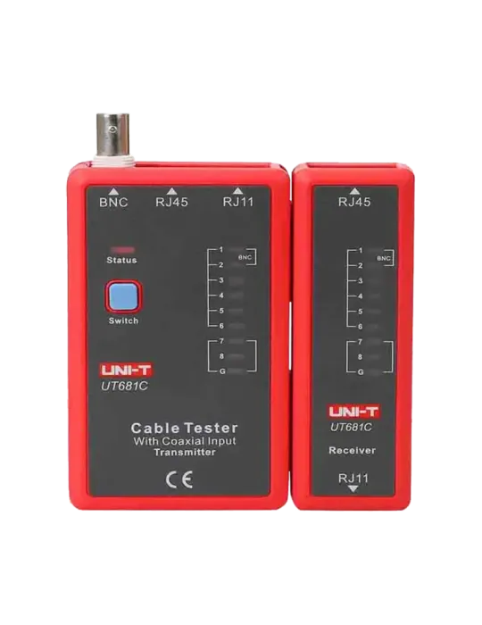 UNI-TREND Tester de cables - Comprobación de estado cables RJ45/RJ11/B