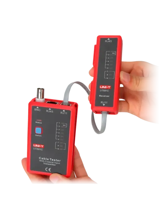 UNI-TREND Tester de cables - Comprobación de estado cables RJ45/RJ11/B