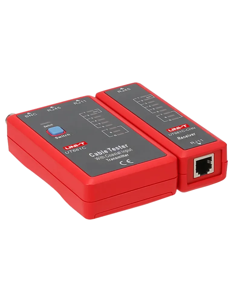 UNI-TREND Tester de cables - Comprobación de estado cables RJ45/RJ11/B