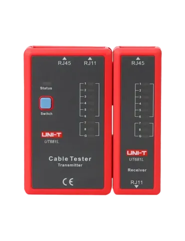UNI-TREND Tester de cables - Comprobación de estado cables RJ45/RJ11 -