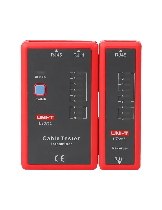 UNI-TREND Tester de cables - Comprobación de estado cables RJ45/RJ11 -
