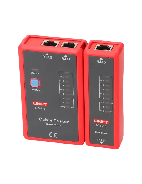 UNI-TREND Tester de cables - Comprobación de estado cables RJ45/RJ11 -