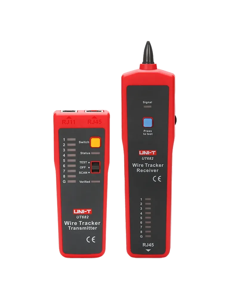 UNI-TREND Tester de cables - Comprobación de estado cables RJ45/RJ11 -
