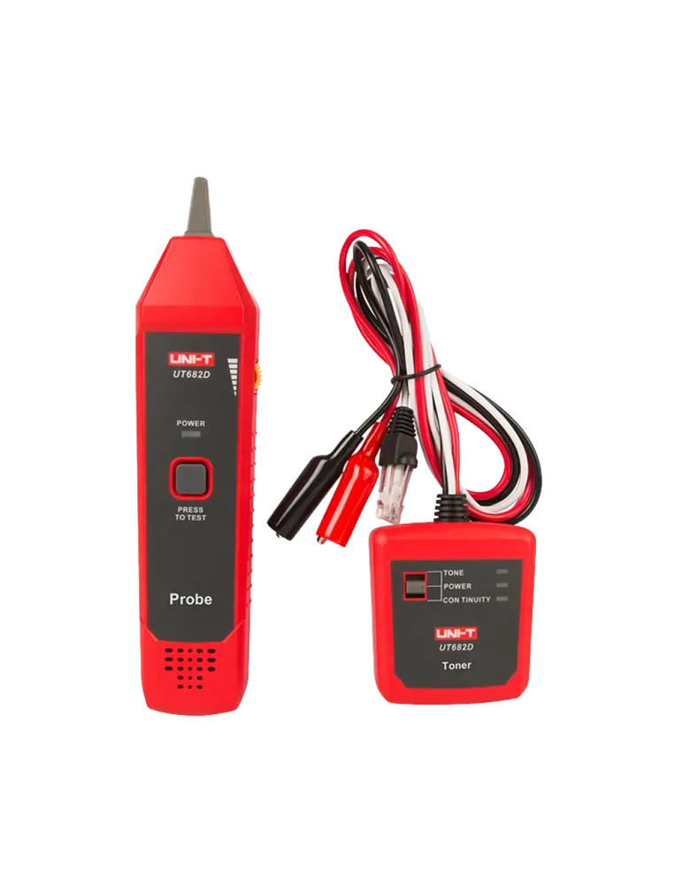 UNI-TREND UNI-T - Tester de cables - Línea Telefónica, Par Trenzado y