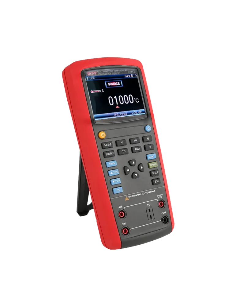 UNI-TREND Calibrador de proceso de temperatura - Display LCD de hasta