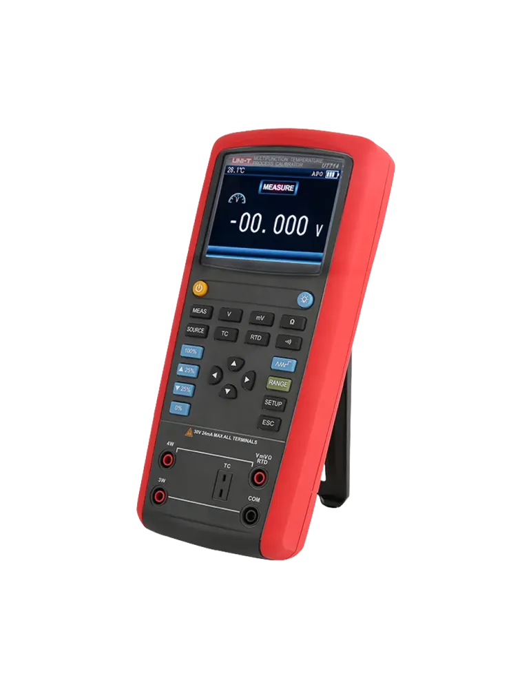 UNI-TREND Calibrador de proceso de temperatura - Display LCD de hasta