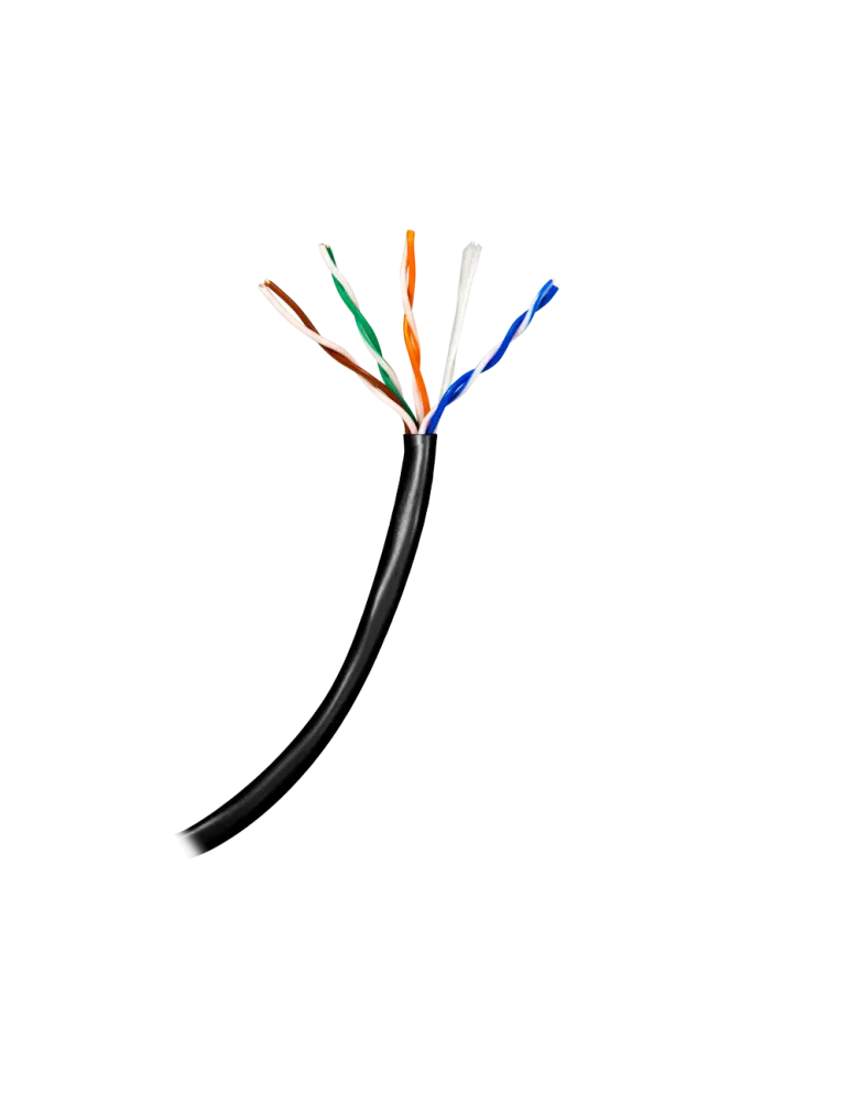 SAFIRE Cable UTP - Categoría 5E - Rollo de 100 metros - Conductor OFC,
