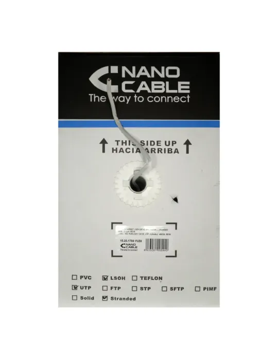 SAFIRE Cable UTP Safire - Categoría 5E - Rollo de 305 metros - Cubiert