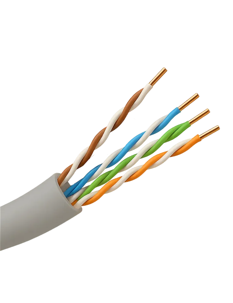 SAFIRE Caable UTP Categoría 5E - Conductor OFC,100% cobre - Diámetro 2