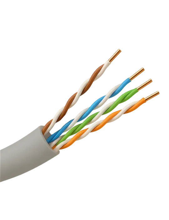SAFIRE Caable UTP Categoría 5E - Conductor OFC,100% cobre - Diámetro 2