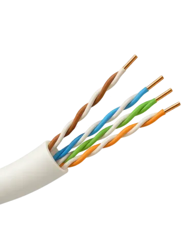 SAFIRE Cable UTP rígido de exterior - Categoría 5e - Cumple con 90m Fl